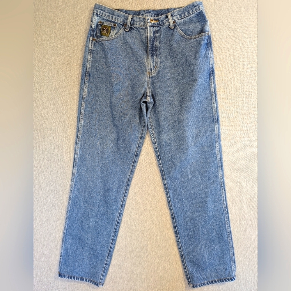 Cinch Original Green Label Jeans Men's 33 X 34 Blue Tapered Leg 100% Cotton